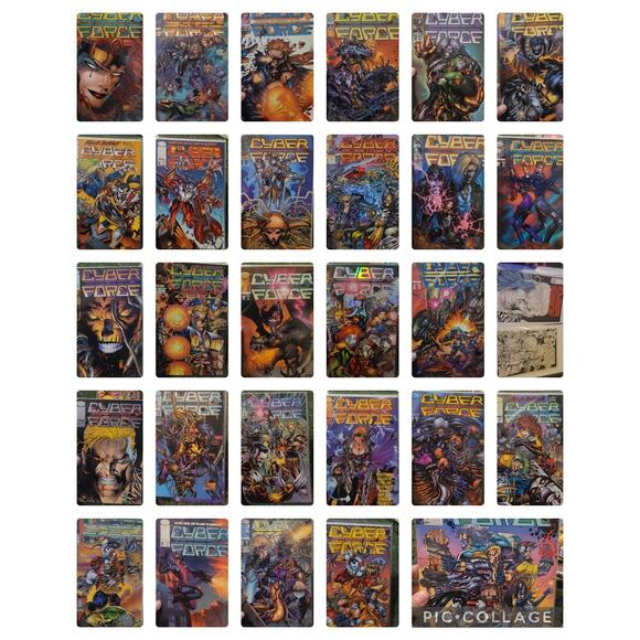 📚✏️30 cyber force comics - Picture 1 of 1